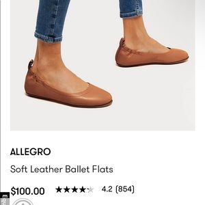 FitFlop Leather ballet flats